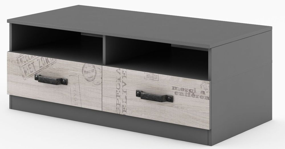 Deena TV-b�nk - Graphite/ek